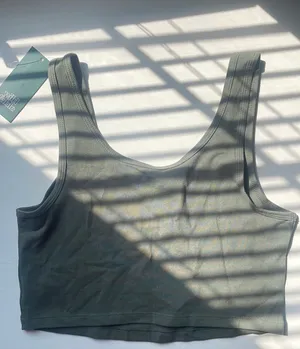 Target NWT  Green Tank Top thumbnail 2