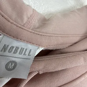 NOBULL Hoodie Womens Size Medium Pink Pullover Sweatshirt Activewear Workout thumbnail 5