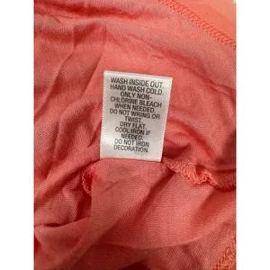Y2K Candie's Babydoll Cami Tank‎ Top Coral Pink Sequin Fairy Grunge Large thumbnail 7