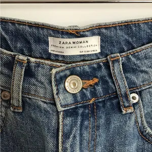 Zara Blue‎ Mini A-Line Skirt Casual thumbnail 2