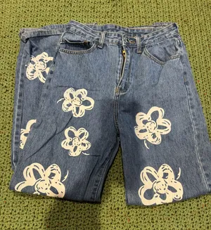 shein flower pants thumbnail 1