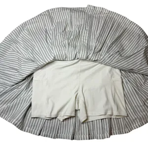 OFFLINE by Aerie NWT Oxford Pleated Tennis Skirt Striped‎ Athleisure Size Large thumbnail 7