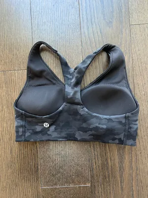 black camo sports bra thumbnail 2