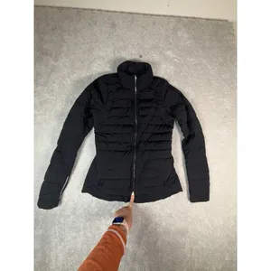 Lululemon Fluffed Up Jacket Women's 6 Black Zip Up Goose Down Reflective Running thumbnail 8