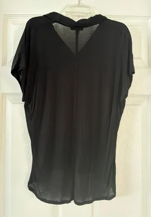 Esley Basic Black Polo - Size Small thumbnail 4