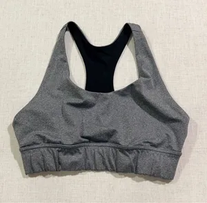 Activ8 Women’s XL Sports Bra Gray Racerback Athletic Workout Stretch Activewear thumbnail 1