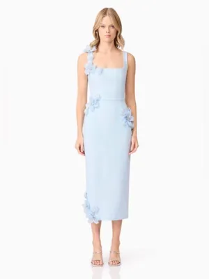 Elliatt Chantelle Dress in Blue XS thumbnail 12