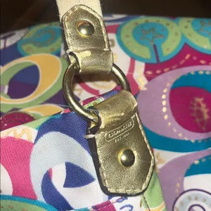 Coach Poppy Crossbody Purse Graffiti thumbnail 6