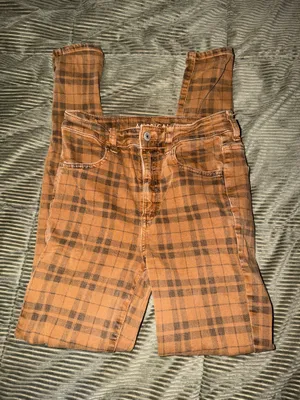 American Eagle Plaid jeans thumbnail 1