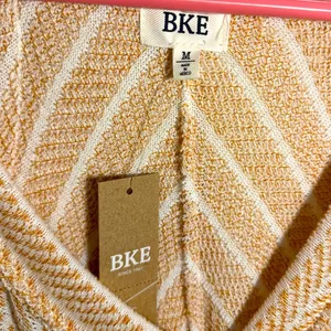 BKE Tan and Cream Knit Tank Top NWT thumbnail 2