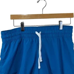 Vtg Nike Blue Shorts Mesh Lined Athletic Medium Sportswear White Women's Elastic thumbnail 3