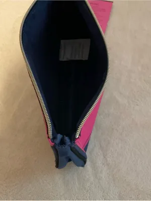 Estée Lauder Pink Purple Navy Cosmetic Pouch thumbnail 4