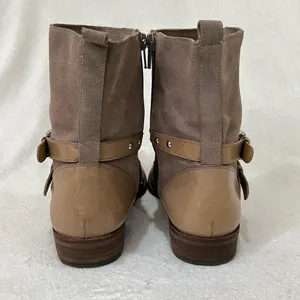 COACH Lilliana Studded Leather Suede Zip Up Ankle Boots Size 6 thumbnail 5