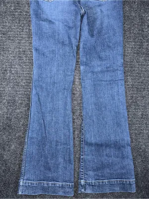 Wrangler Retro High Rise Trouser Bootcut Jeans Women’s 29x32 Stretch Denim EUC thumbnail 7