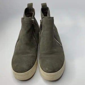 Steve Madden gray wedgie sneakers size‎ 10 thumbnail 3