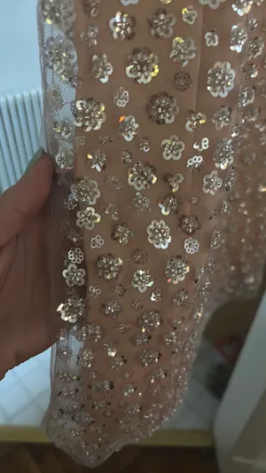 H&M Blush Sparkle Dress From thumbnail 4