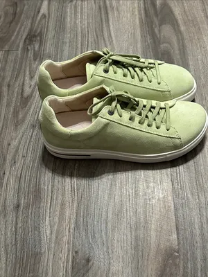 Birkenstock Bend Low Green Suede Sneakers Comfort. thumbnail 7