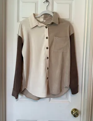 Blu Pepper Lightweight Color block jacket thumbnail 1