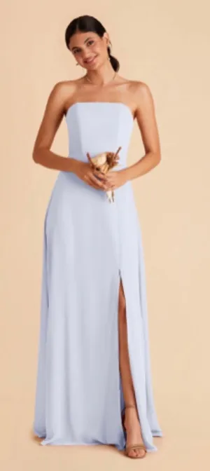 Birdy Grey Dress Maxi Blue Prom/Bridesmade thumbnail 1