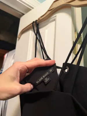 Revolve Black Mini Dress  thumbnail 6