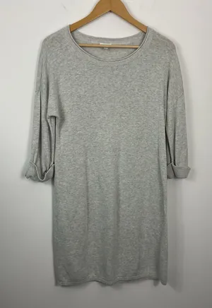 Garnet Hill Linen Organic Cotton Knit Shift Sweater Dress Womens Size XS thumbnail 1