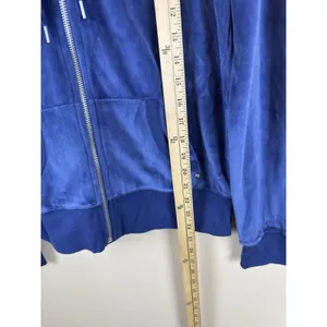 Victoria's Secret Y2K Angel Sparkle Sequence Full Zip Up Hoodie Women’s Size M thumbnail 12