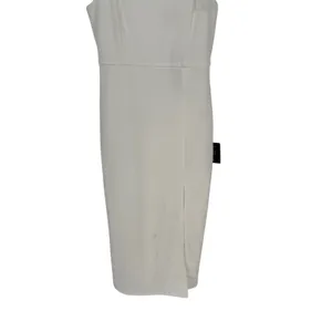 Lulus‎ Romantic Celebration White Tie-Strap Bodycon Midi Dress Size S thumbnail 6