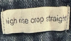 Social Standard by Sanctuary women's size 14, high rise crop straight, raw hem thumbnail 6