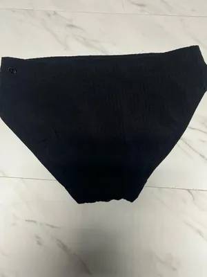 Lululemon Calm Tides Mid Rise Medium Bottom Black Xs thumbnail 3