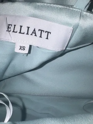 NEW ELLIATT Marcella Strapless Sea Green Gown Sz XS thumbnail 7