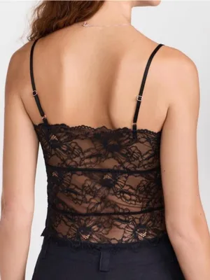 NWT Free People pullover Lacey Essential Camisole thumbnail 2
