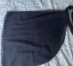 Ekouaer Black/ White set Sheer Wrap Skirt for Bikini and Beach thumbnail 1