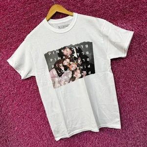 Black pink Shut Down Kpop Tshirt size medium  thumbnail 3