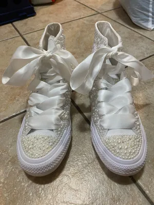 Pearl Converse Custom thumbnail 5