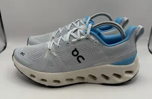 On Running Cloudsurfer Trail‎ Blue Beige Women 9 Road Running Shoes 3WE10103042 thumbnail 1