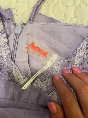 We Go Together Lilac Mini Dress thumbnail 6