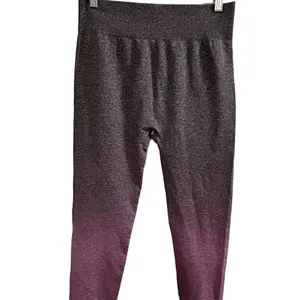 Aerie Women's Ombre Ankle Leggings Size‎ L Gray to Purple Gradient thumbnail 3
