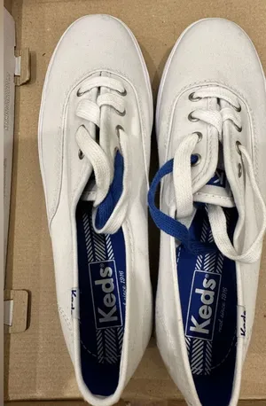 Keds White Canvas Sneakers thumbnail 1