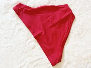 NWT Aerie Red Bikini Bottom - Size: Medium thumbnail 3
