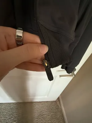 Lululemon wunder train track jacket graphite grey  thumbnail 4