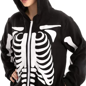 Spooktacular Creations Halloween Skeleton Costume Unisex Jumpsuit Union Suit LG thumbnail 5