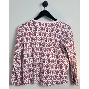 ROLLER RABBIT Monkey Pajamas in Pink Size X-Small thumbnail 6