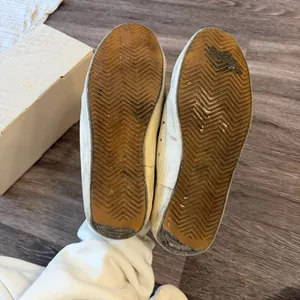 Golden Goose Superstar Mirror Heel with Black Star and Cheetah Laces thumbnail 6