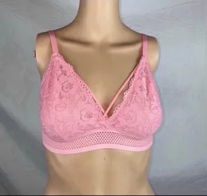 Lace Bralette Pink Size M thumbnail 5