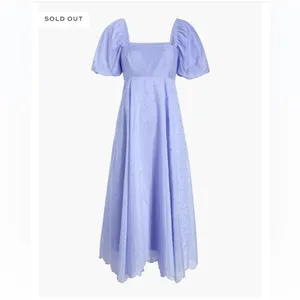 NEW‎ Hill House The Matilda Dress in Hyacinth Organza Dot Size XS thumbnail 5