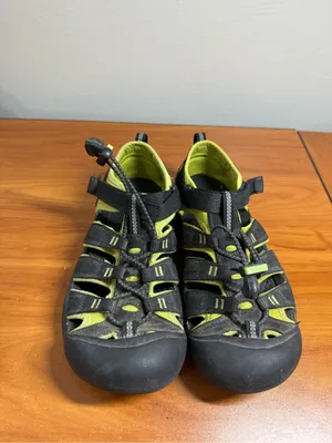 Keen Newport‎ H2 Women's Black Yellow Hiking Sandal Bungee Outdoor Water Shoe W6 thumbnail 2