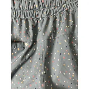 Lululemon Spring Break Away Short Gray Polka Dot Running Athletic Shorts Size 6 thumbnail 4