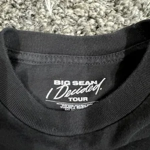 Big Sean I Decided Tour Long Sleeve T-Shirt in Black, Size S​​​​​ thumbnail 3