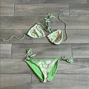 Ted Baker Green Floral Bikini thumbnail 2