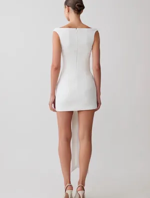 Meshki Dress with draped tie front thumbnail 2